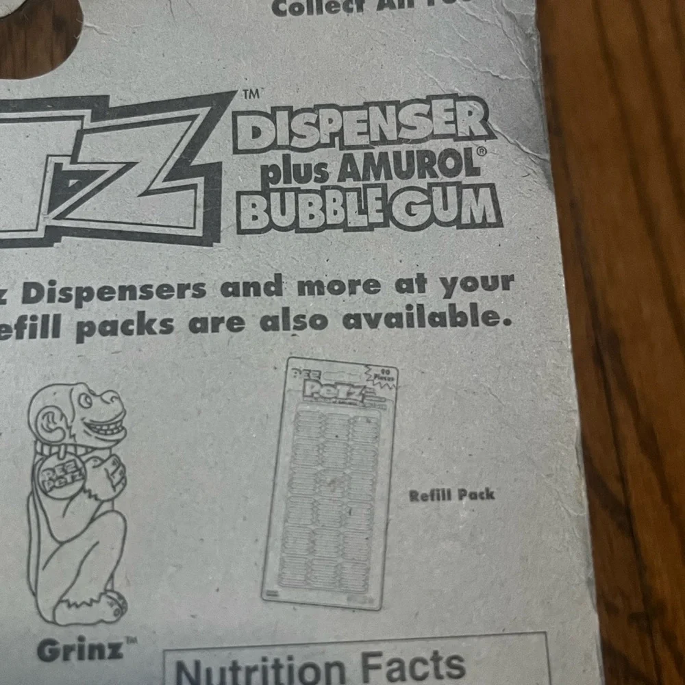 Vintage New in Package Sealed Pez Petz Butler the Penguin bubble gum Dispenser
